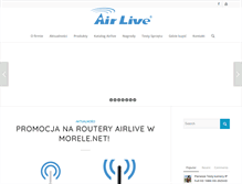 Tablet Screenshot of airliveblog.pl